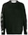 Off-White Brushed Mohair Diag Arrows Knit Sweater Black