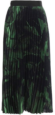 Off-White Brushstroke Plisse Skirt Black/Green Order Off-White Brushstroke Plisse Skirt Black/Green