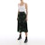 Off-White Brushstroke Plisse Skirt Black/Green