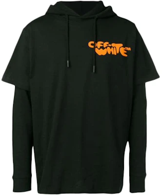 Hoodie Logo Bubble Off-White Hitam/Oranye Buy Hoodie Logo Bubble Off-White Hitam/Oranye