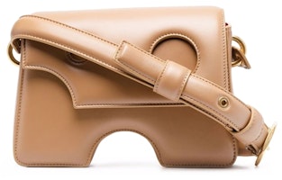 OFF-WHITE Burrow-22 Shoulder Bag Camel Brown OFF-WHITE Burrow-22 Shoulder Bag Camel Brown