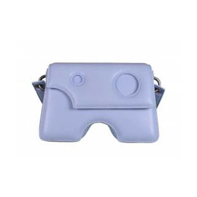 OFF-WHITE Burrow 22 Shoulder Bag Light Blue