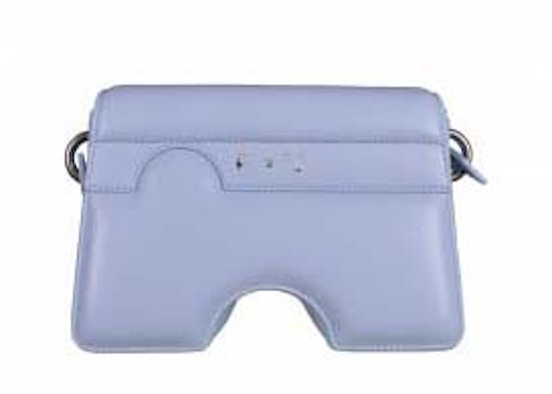 Order OFF-WHITE Burrow 22淺藍色肩背包