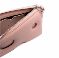 OFF-WHITE粉紅色Burrow皮革肩背包 Lookbook OFF-WHITE粉紅色Burrow皮革肩背包