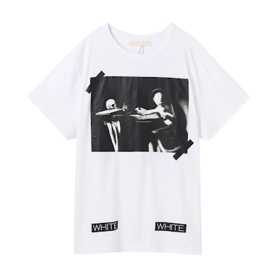 OFF-WHITE C/O Virgil Religious Graphic Tee Unisex White AU1001-03-00