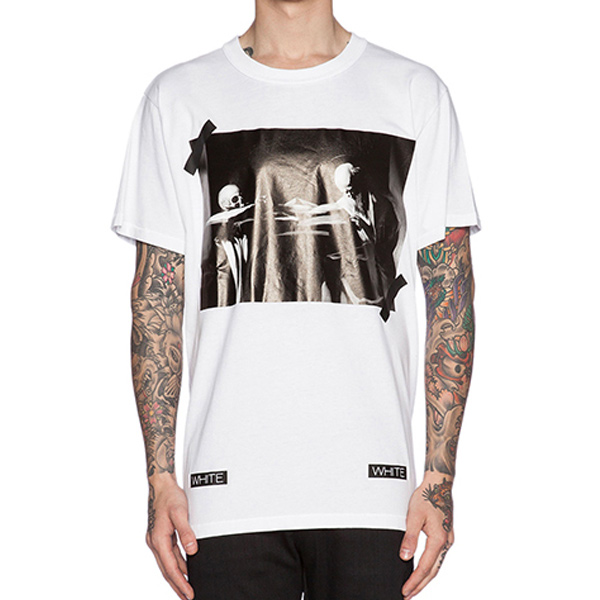 OFF-WHITE C/O Virgil Religious Graphic Tee Unisex White AU1001-03-00 圖 4