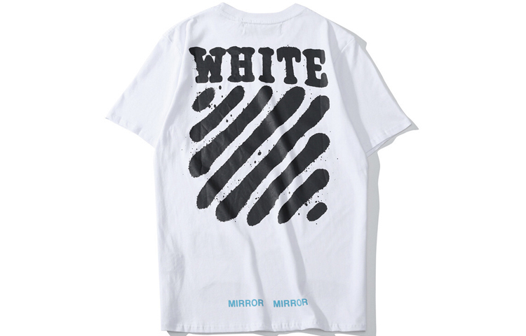 OFF-WHITE C/O VIRGIL ABLOH Tiger Print White T-Shirt OMAA002S171850130110 圖 3
