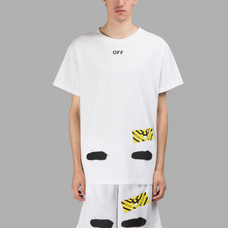 OFF-WHITE C/O VIRGIL ABLOH Tiger Print White T-Shirt OMAA002S171850130110 圖 4