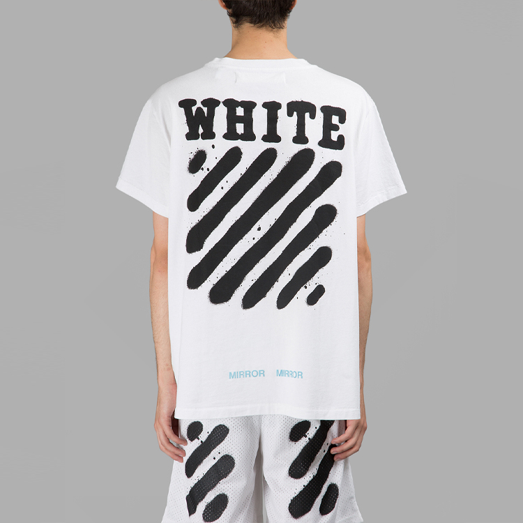 OFF-WHITE C/O VIRGIL ABLOH Tiger Print White T-Shirt OMAA002S171850130110 圖 5