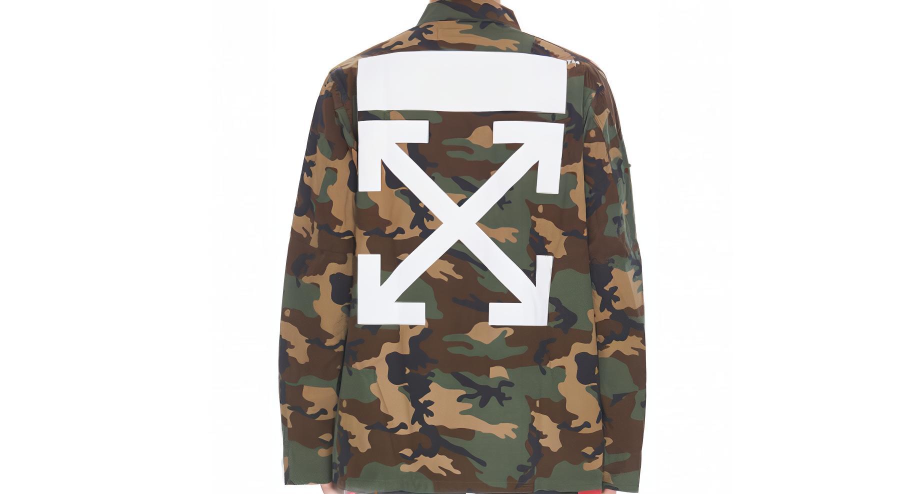 OFF-WHITE Camo Jacket Camouflage OMEA007F170390079901