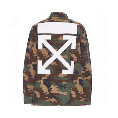 OFF-WHITE Camo Jacket Camouflage OMEA007F170390079901