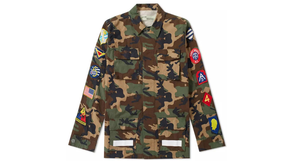OFF-WHITE Camo Jacket Camouflage OMEA007F170390079901 圖 3