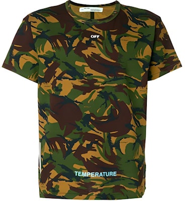 OFF-WHITE 迷彩短袖T恤 刺箭Logo圖案 OMAA002S188780129901 Order OFF-WHITE 迷彩短袖T恤 刺箭Logo圖案 OMAA002S188780129901