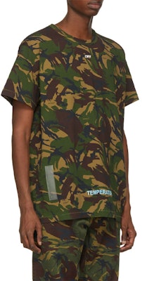 OFF-WHITE 迷彩短袖T恤 刺箭Logo圖案 OMAA002S188780129901 Details for OFF-WHITE 迷彩短袖T恤 刺箭Logo圖案 OMAA002S188780129901