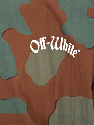 Off-White Camoflauge Windbreaker Green/Brown Lookbook Off-White Camoflauge Windbreaker Green/Brown