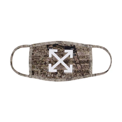 Off-White Camouflage Face Mask (SS19) Camo/White