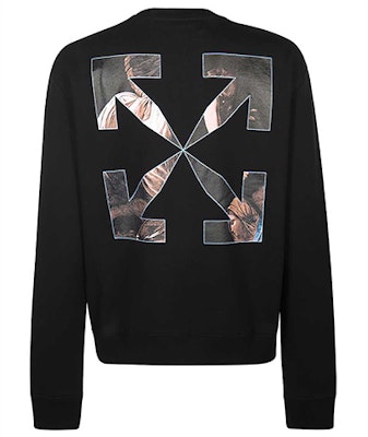 OFF-WHITE Caravaggio 天使印花黑色長袖衛衣 男款 OMBA025E20FLE0051010 Buy OFF-WHITE Caravaggio 天使印花黑色長袖衛衣 男款 OMBA025E20FLE0051010