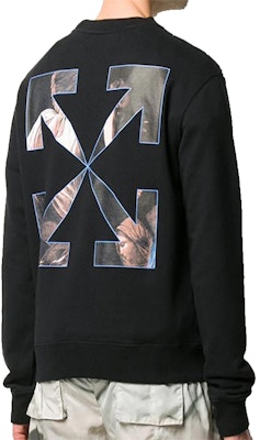 OFF-WHITE Caravaggio 天使印花黑色長袖衛衣 男款 OMBA025E20FLE0051010 Details for OFF-WHITE Caravaggio 天使印花黑色長袖衛衣 男款 OMBA025E20FLE0051010