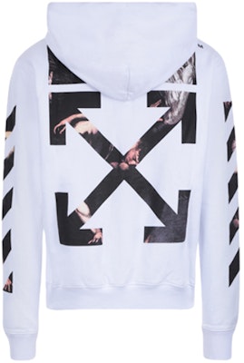 Off-White Caravaggio Arrows Hoodie White/Multicolor Buy Off-White Caravaggio Arrows Hoodie White/Multicolor