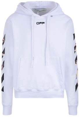 Off-White Caravaggio Arrows Hoodie White/Multicolor Order Off-White Caravaggio Arrows Hoodie White/Multicolor