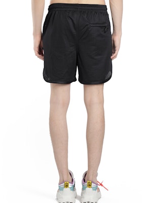 Off-White Caravaggio Arrows Mesh Shorts Black/Multicolor Details for Off-White Caravaggio Arrows Mesh Shorts Black/Multicolor
