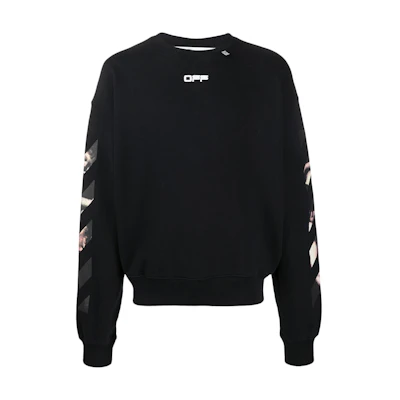 Off-White Caravaggio Arrows Over Sweatshirt Black/Mutlicolor