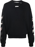 Off-White Caravaggio Arrows Over Sweatshirt Black/Multicolor Off-White Caravaggio Arrows Over Sweatshirt Black/Multicolor
