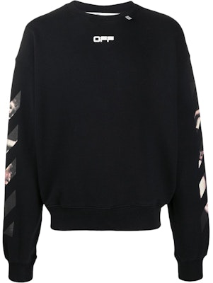Off-White Caravaggio Arrows Over Sweatshirt Black/Multicolor Buy Off-White Caravaggio Arrows Over Sweatshirt Black/Multicolor
