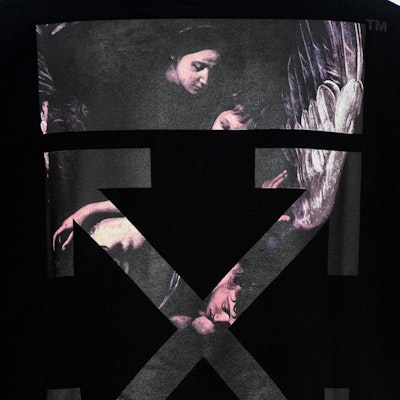Off-White Caravaggio Arrows Over Sweatshirt Black/Mutlicolor Lookbook Off-White Caravaggio Arrows Over Sweatshirt Black/Mutlicolor