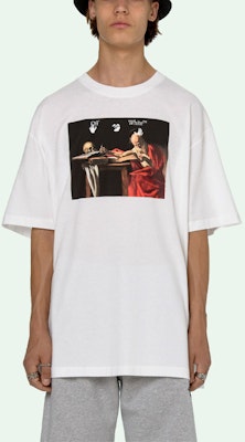 OFF-WHITE Caravaggio S/S Over Tee White/Red Lookbook OFF-WHITE Caravaggio S/S Over Tee White/Red