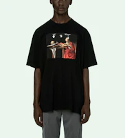 Lookbook Camiseta Off-White Caravaggio Manga Corta 'Negro/Rojo' OMAA038R21JER0031025