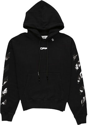 Off-White Caravaggio Square Over Hoodie Black/Multicolor Buy Off-White Caravaggio Square Over Hoodie Black/Multicolor