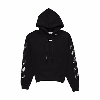 Off-White Caravaggio Square Over Hoodie Black/Multicolor