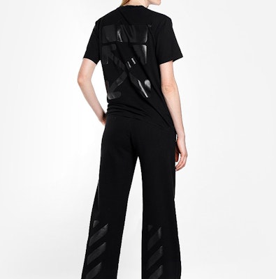 Off-White Casual Arrows T-Shirt Black/Black Shop Off-White Casual Arrows T-Shirt Black/Black