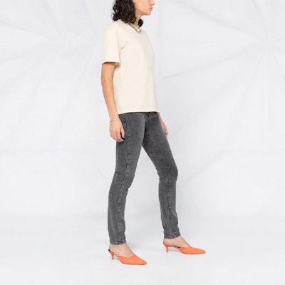 Off-White Casual Arrows T-Shirt Ecru/Ecru Lookbook Off-White Casual Arrows T-Shirt Ecru/Ecru
