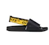 Order Off-White Sandales Mode Pantoufles Noires Jaunes OMIA111R19C220381060