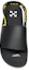 Shop Off-White Sandales Mode Pantoufles Noires Jaunes OMIA111R19C220381060