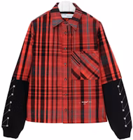 Off-White Checked Shirt Red/Black Off-White Checked Shirt Red/Black