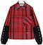 Buy Off-White Checked Shirt Red/Black