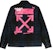 Off-White Checkered Stencil Flannel Shirt Black/Navy