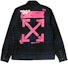 Order Off-White Checkered Stencil Flannel Shirt Black/Navy