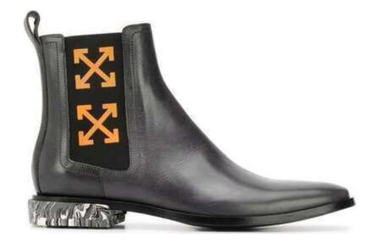 Off-White Chelsea Boot 'Black Leather' 圖 2