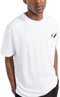 오프화이트 체스트 스트라이프 포켓 크루넥 티셔츠 화이트 남성용. OMAA128C99JER0010110 Purchase 오프화이트 체스트 스트라이프 포켓 크루넥 티셔츠 화이트 남성용. OMAA128C99JER0010110