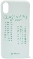 Off-White Class of 2013' Printed IPhone X Case (SS19) Mint Green