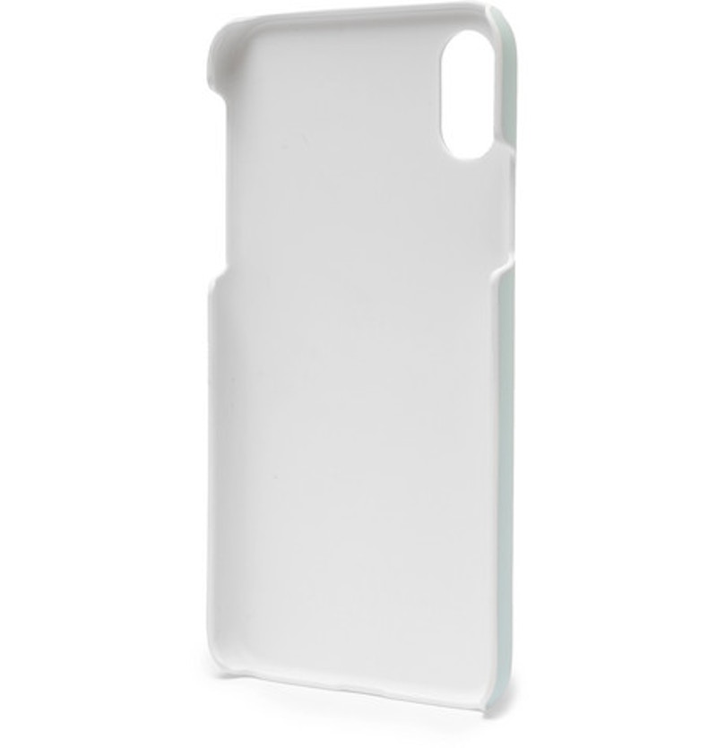 Lookbook 오프화이트 13' 프린트 아이폰X 케이스 (민트)
