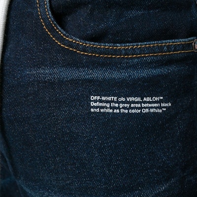Off-White Classic Denim Skinny Jeans Blue Order Off-White Classic Denim Skinny Jeans Blue