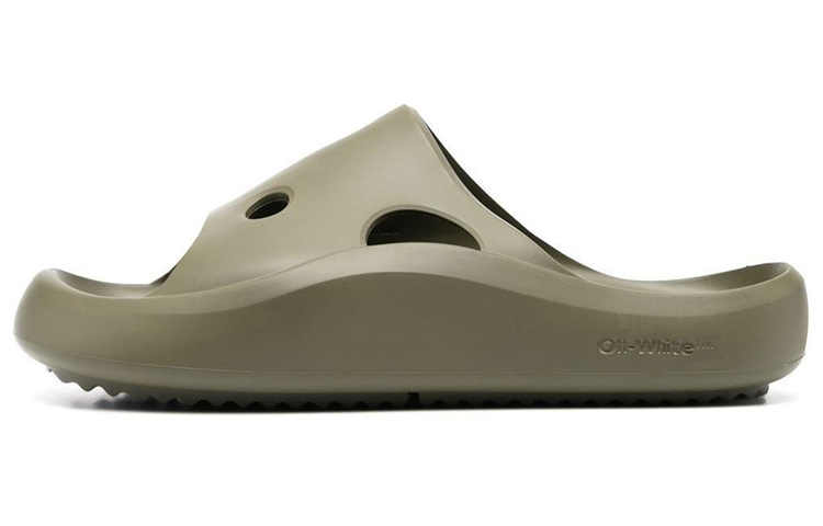 Off-White Clog 'Green Cut-Out' OMIC014S23MAT0015656