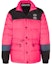 Buy Off-White Colour Block Quilted Shell Down Jacket Pink/Black