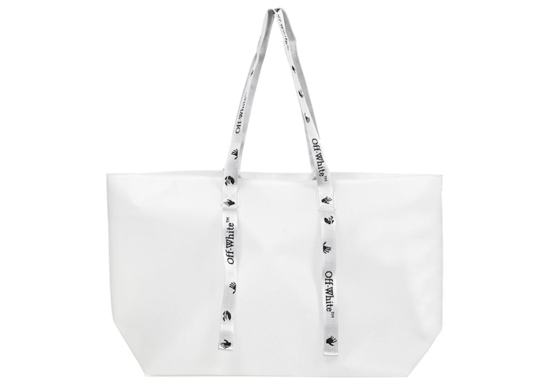 OFF-WHITE Commercial Tote Bag "SCULPTURE" Large White 圖 2