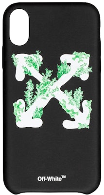 Off-White Corals Print iPhone XS Case Black/White Buy Off-White Corals Print iPhone XS Case Black/White